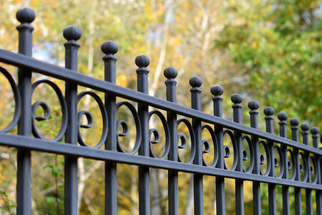 Seaforth wrought iron fence